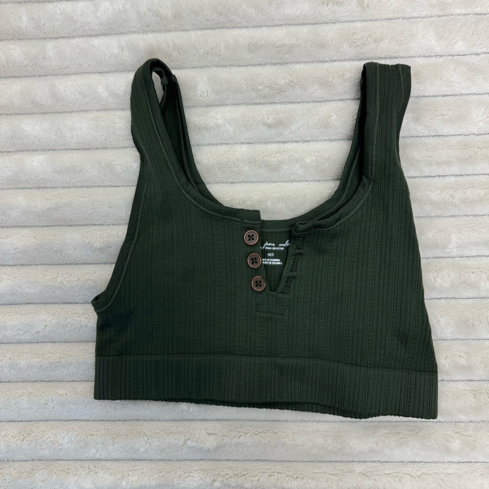 URBAN OUTFITTERS SPANDEX BUTTON LAYER